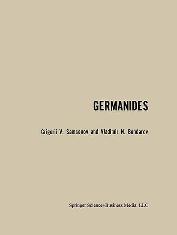 Germanides / Germanidy / ГерmаhИДЫ