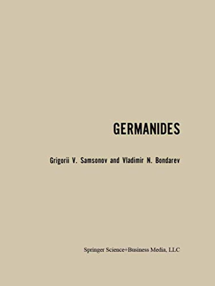 Germanides / Germanidy / ГерmаhИДЫ