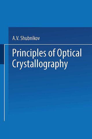 Principles of Optical Crystallography