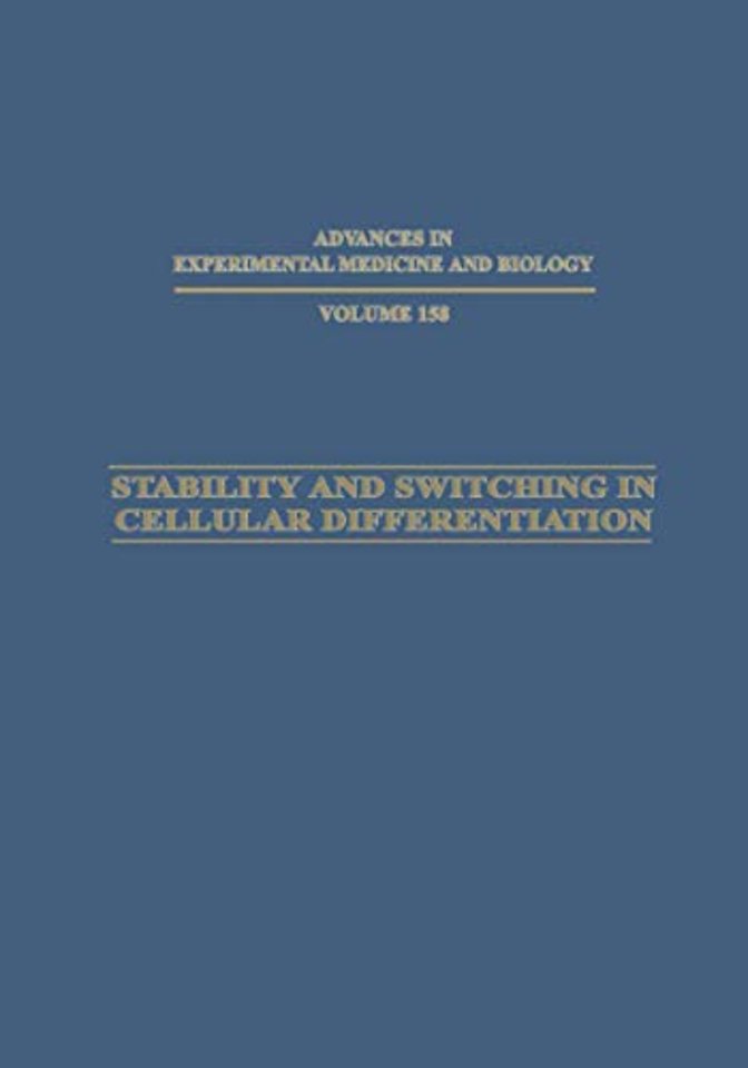 Stability and Switching in Cellular Differentiation