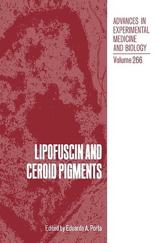 Lipofuscin and Ceroid Pigments