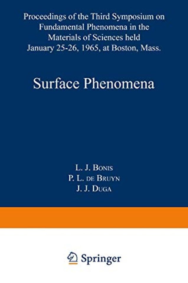 Surface Phenomena