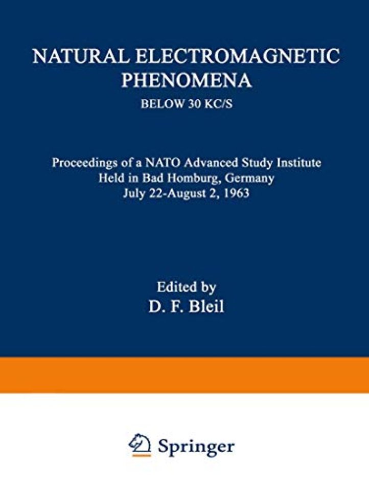 Natural Electromagnetic Phenomena below 30 kc/s