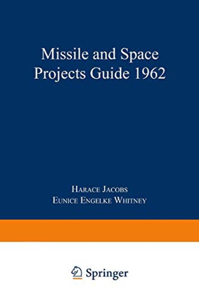 Missile and Space Projects Guide 1962