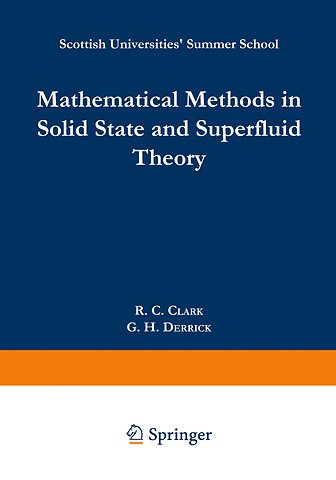 Mathematical Methods in Solid State and Superfluid Theory
