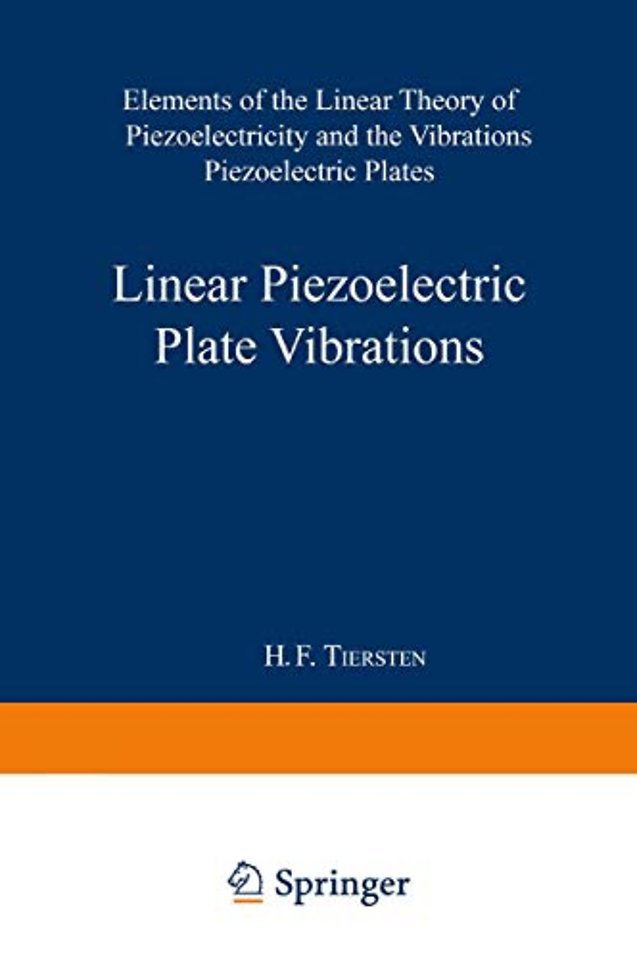 Linear Piezoelectric Plate Vibrations