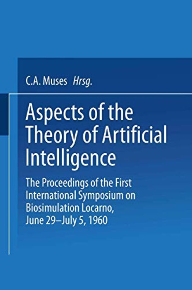 Aspects of the Theory of Artificial Intelligence