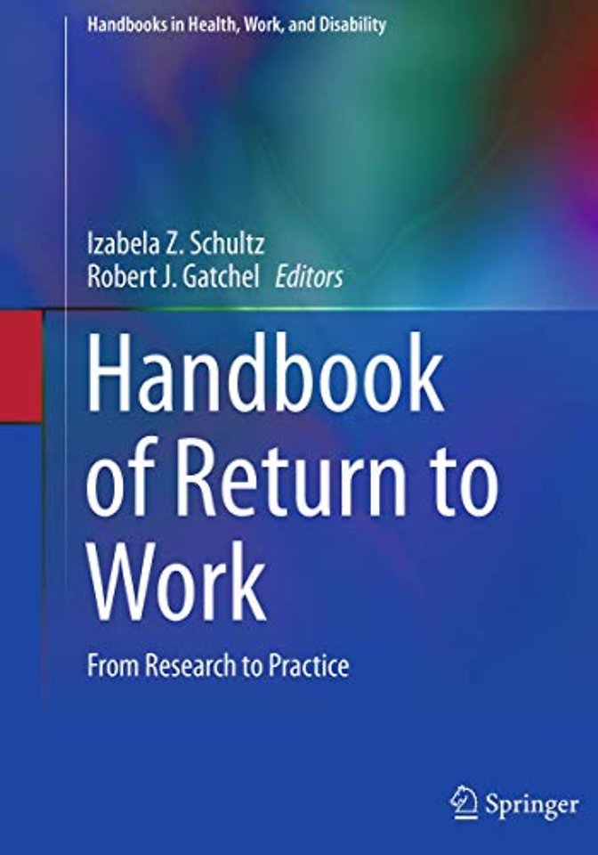 Handbook of Return to Work