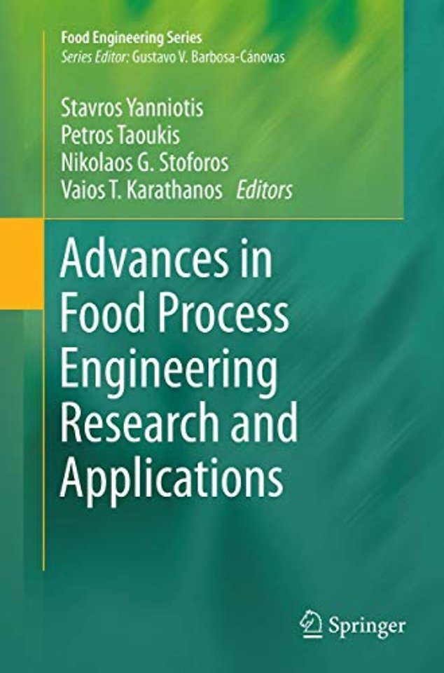 Advances in Food Process Engineering Research and Applications