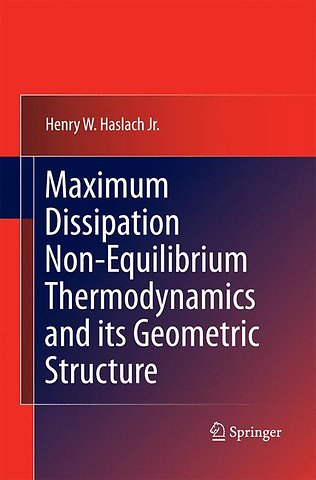 Maximum Dissipation Non-Equilibrium Thermodynamics and its Geometric Structure