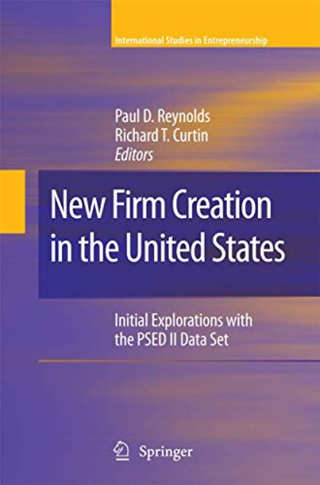 New Firm Creation in the United States