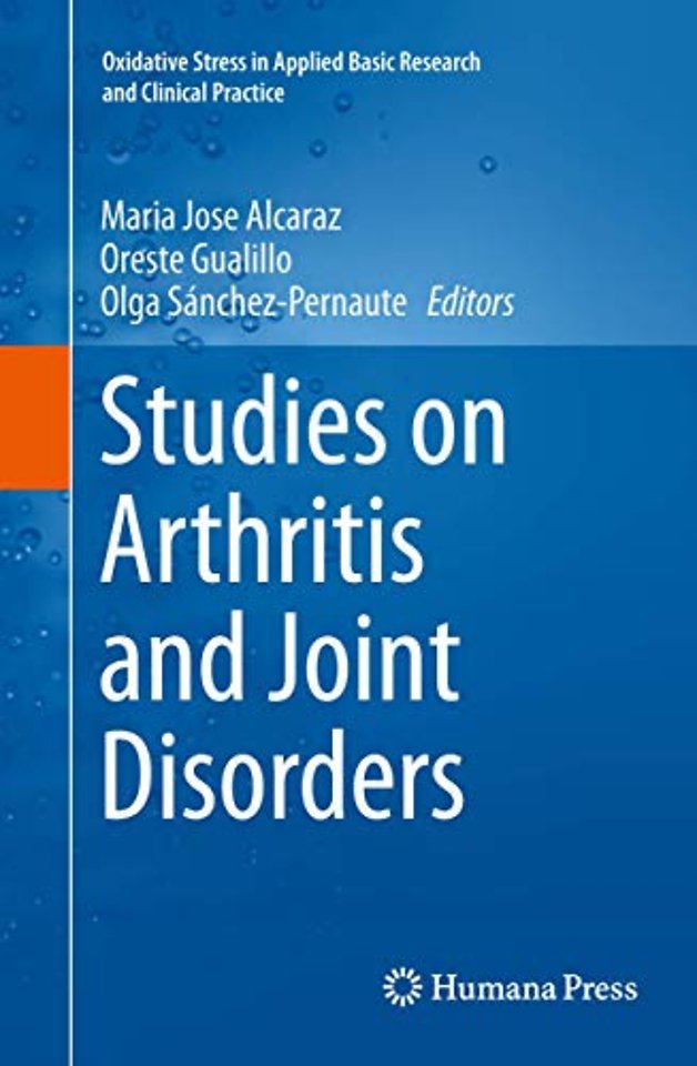 Studies on Arthritis and Joint Disorders