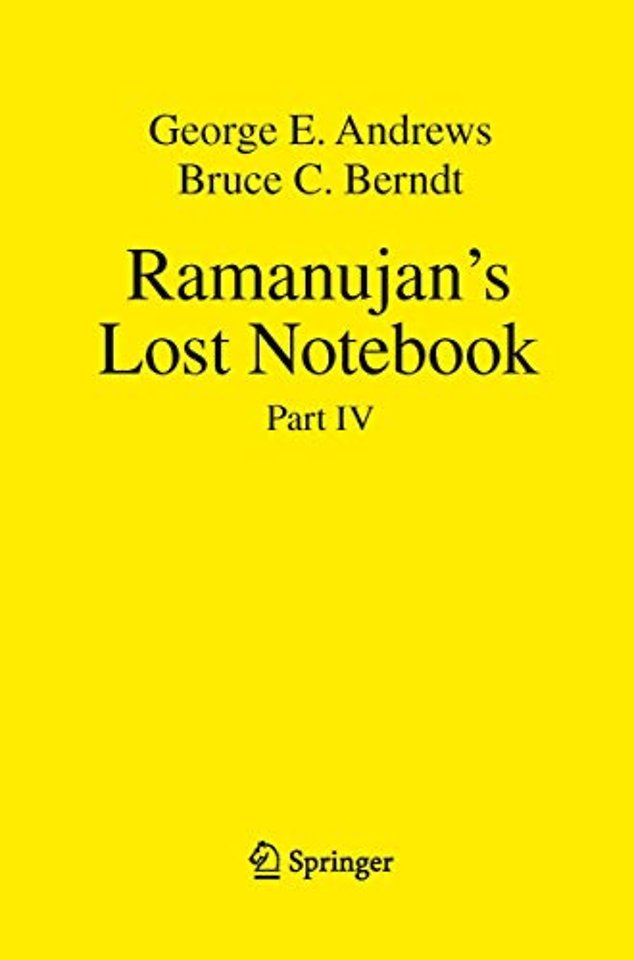 Ramanujan's Lost Notebook