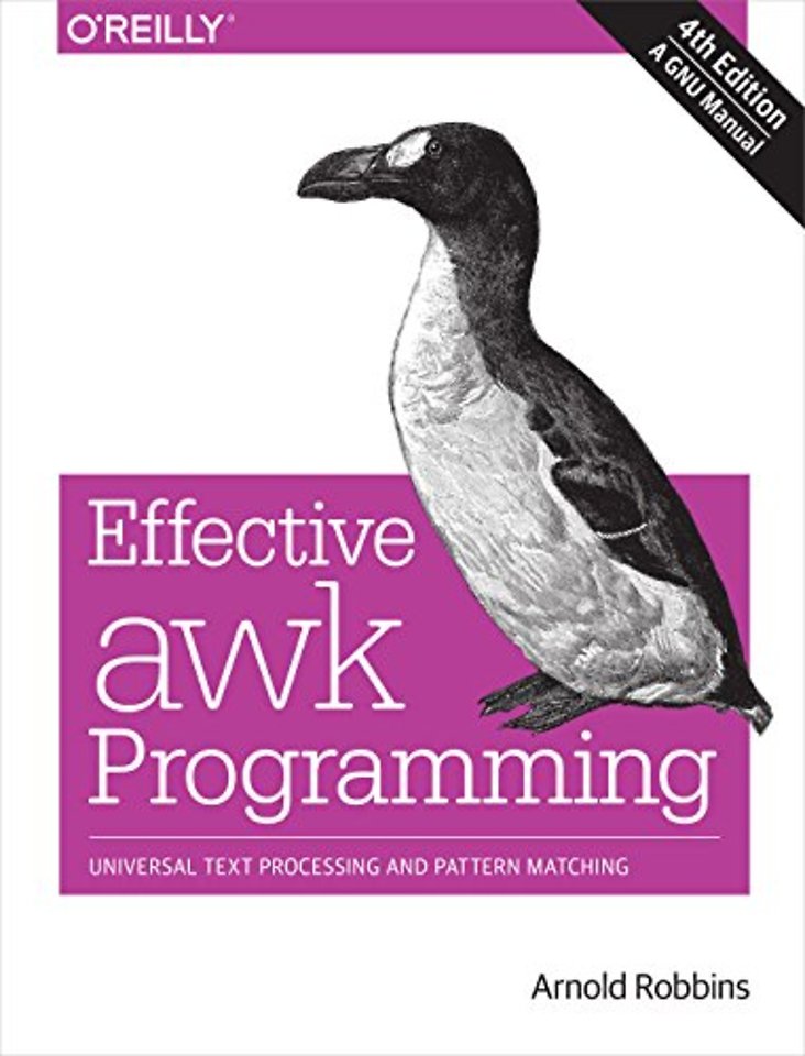 Effective AWK Programming, 4e