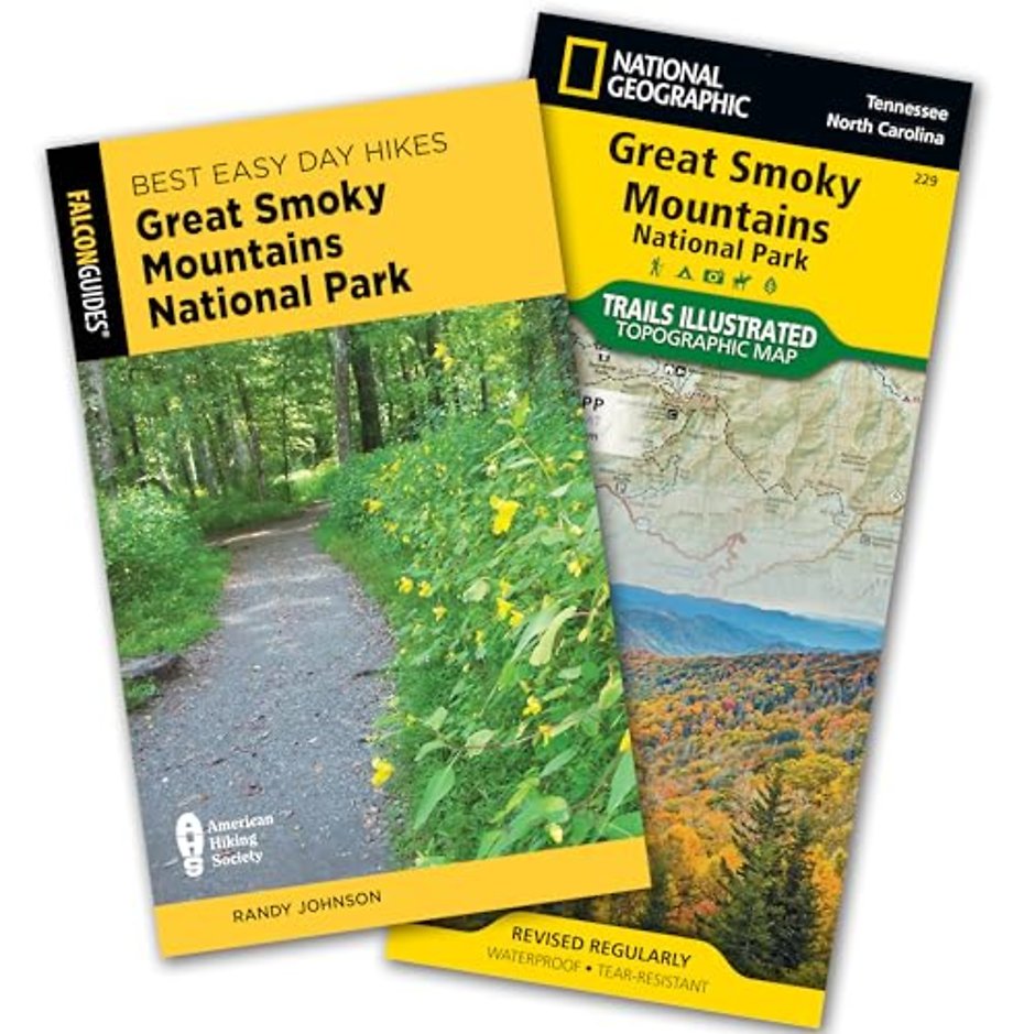 Best Easy Day Hiking Guide and Trail Map Bundle: Great Smoky Mountains National Park