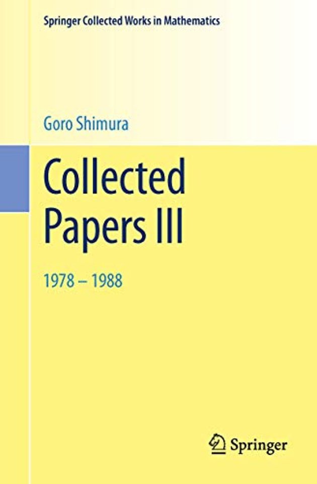 Collected Papers III