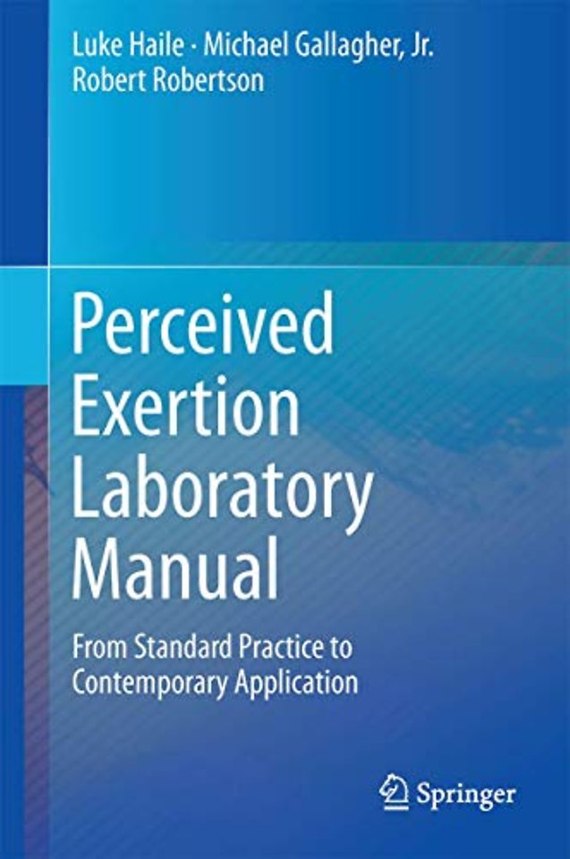 Perceived Exertion Laboratory Manual