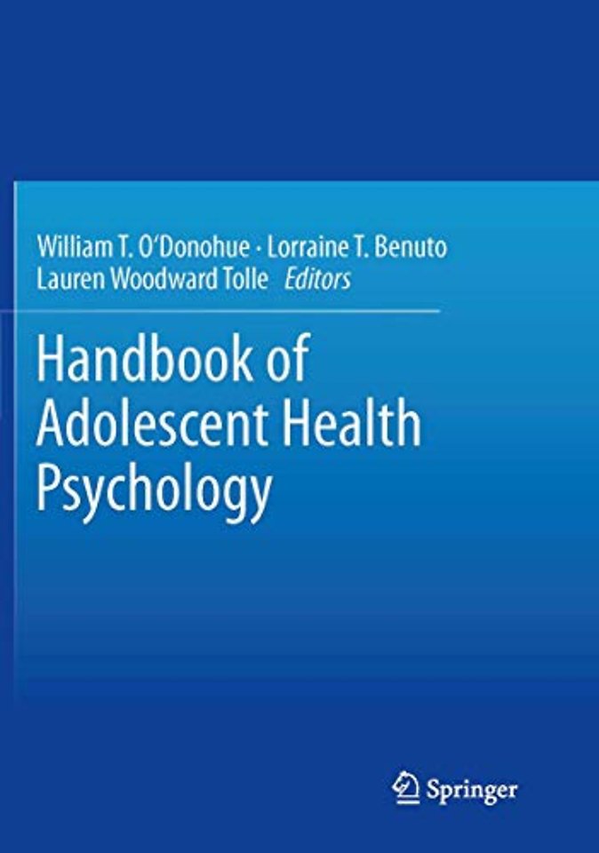 Handbook of Adolescent Health Psychology