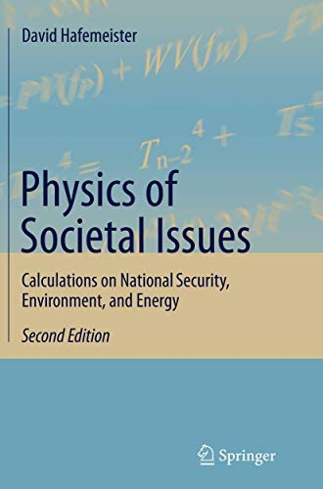 Physics of Societal Issues