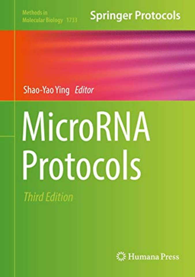 MicroRNA Protocols