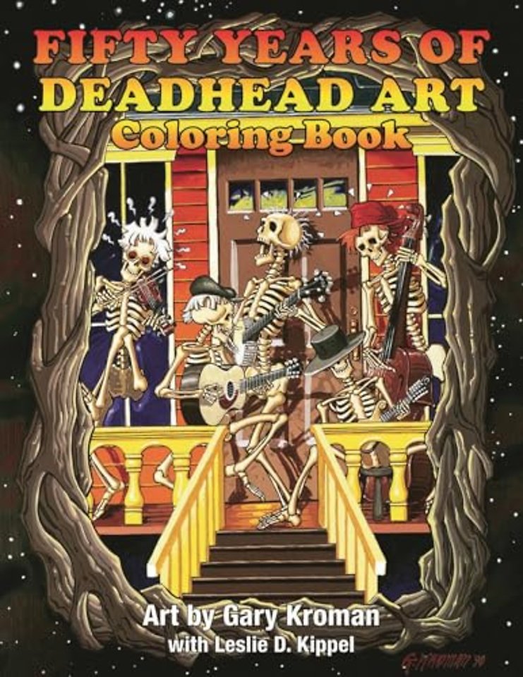 Fifty Years of Deadhead Art: Coloring Book