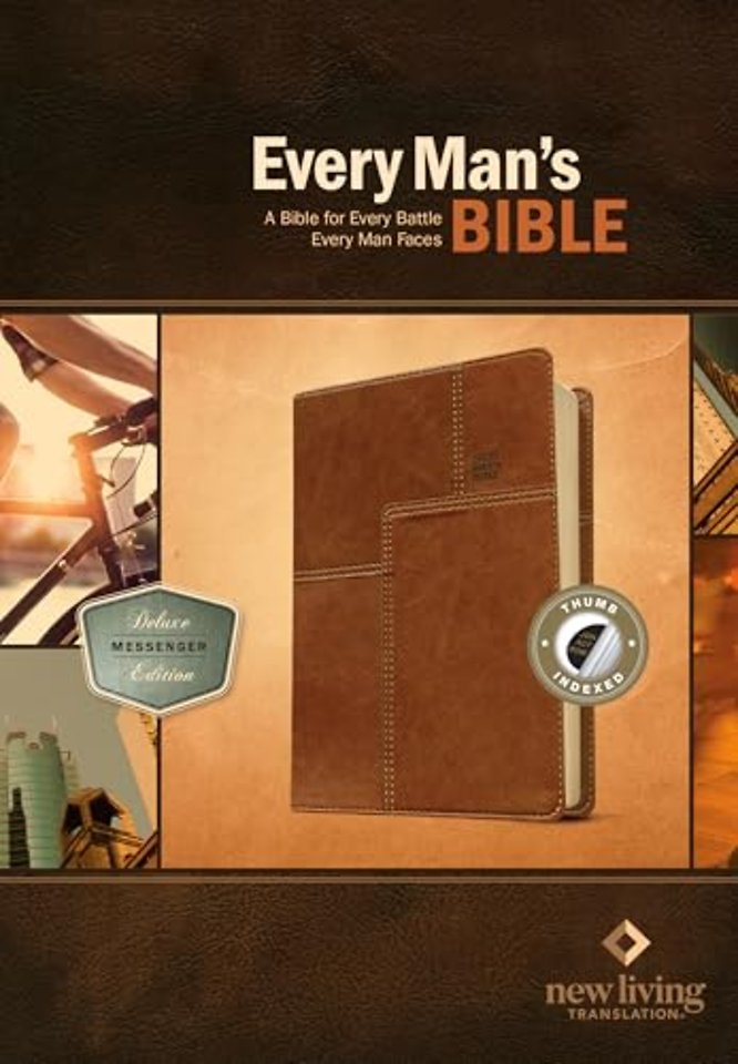 Every Man's Bible NLT, Deluxe Messenger Edition
