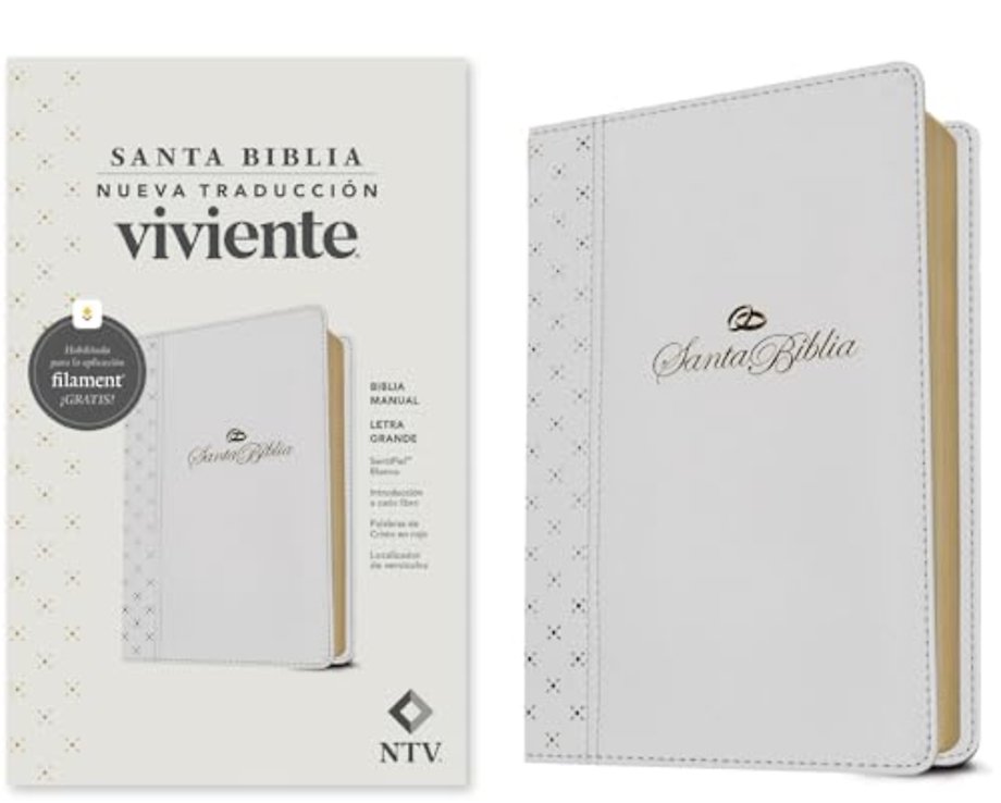 Biblia Manual NTV, Letra Grande Con Filament