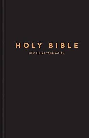NLT Large Print Pew Bible, Black