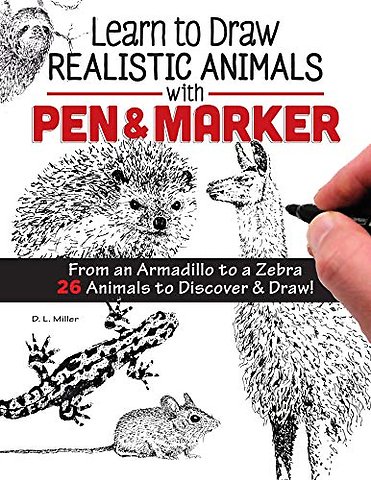 Learn to Draw Realistic Animals with Pen & Marker