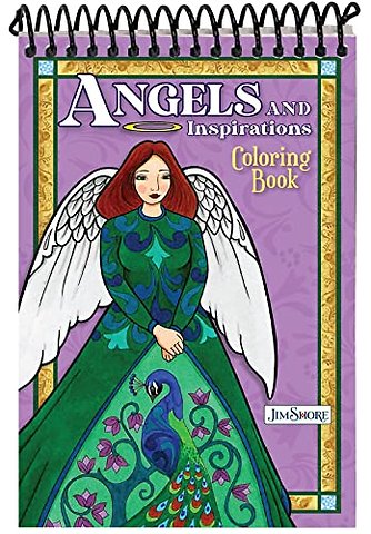 Jim Shore Angels and Inspirations Coloring Book