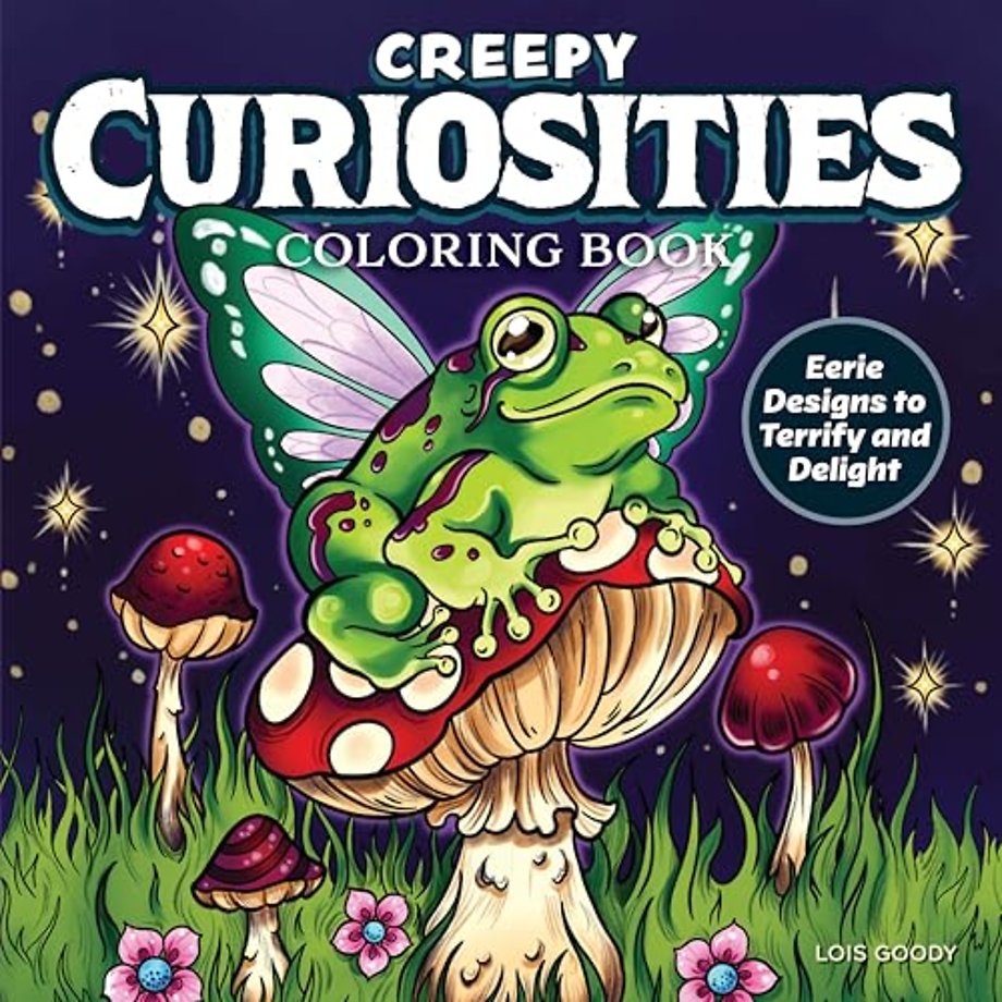 Creepy Curiosities Coloring Book