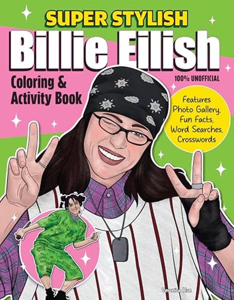 Super Stylish Billie Eilish Coloring & Activity Book