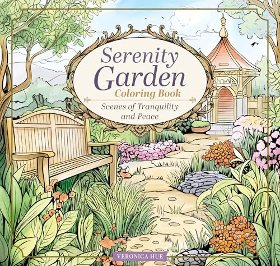 Serenity Garden Coloring Book