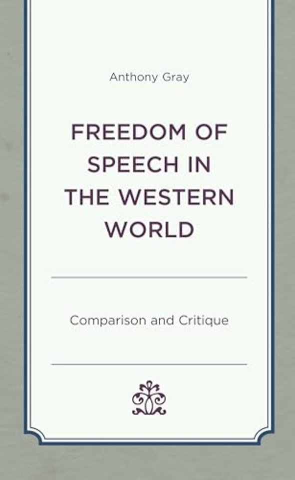Freedom of Speech in the Western World