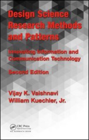 Design Science Research Methods and Patterns