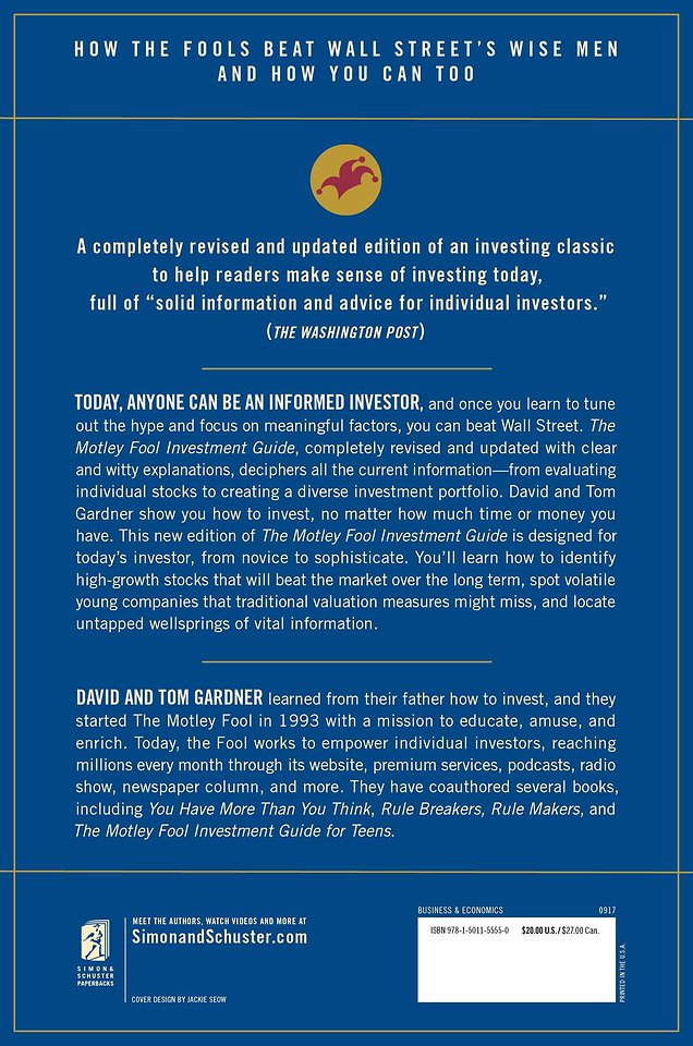 The Motley Fool Investment Guide: Third Edition