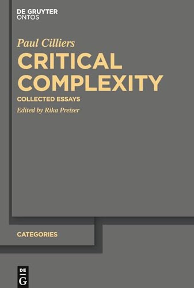 Critical Complexity – Collected Essays