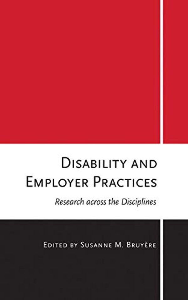 Disability and Employer Practices – Research Across the Disciplines