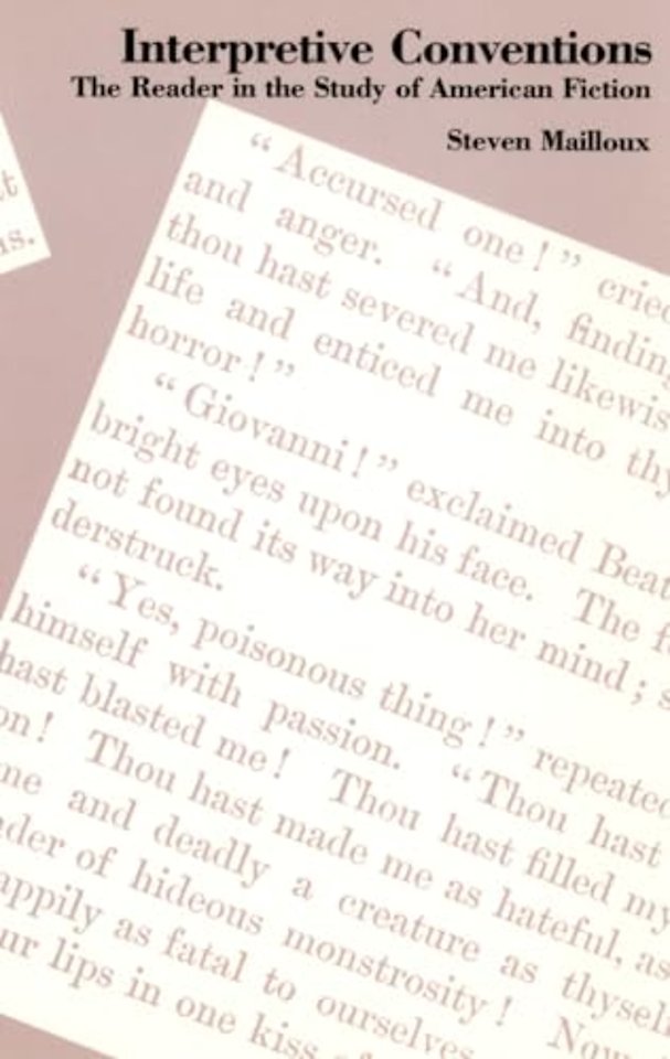 Interpretive Conventions – The Reader in the Study of American Fiction