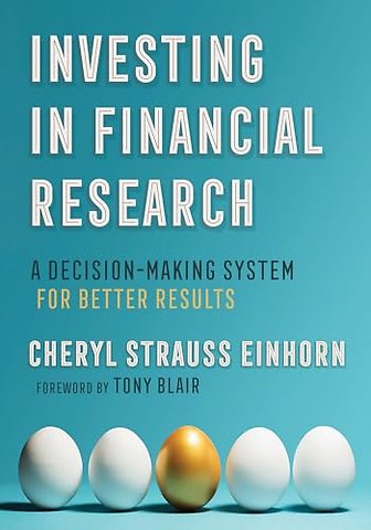 Investing in Financial Research – A Decision–Making System for Better Results
