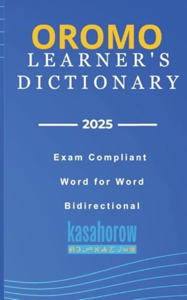 Oromo Learner's Dictionary