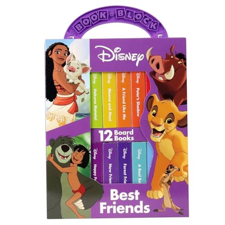 Disney: Best Friends 12 Board Books