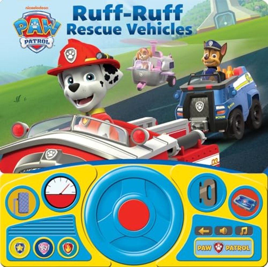 Nickelodeon PAW Patrol: Ruff-Ruff Rescue Vehicles Sound Book