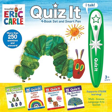 World of Eric Carle: Quiz It 4-Book Set and Smart Pen