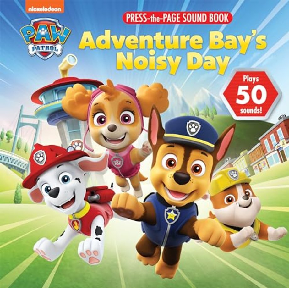Nickelodeon Paw Patrol Adventure Bays Noisy Day Sound Press Page