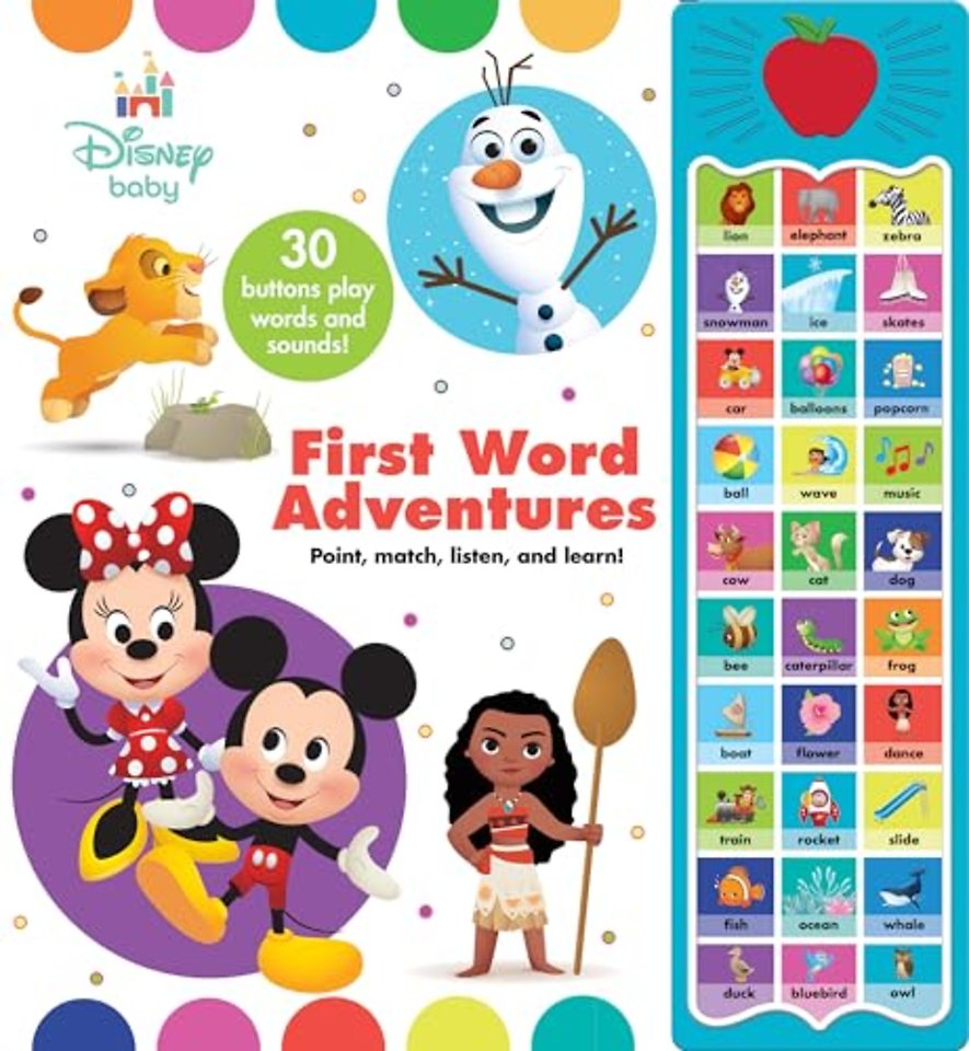 Disney Baby: First Word Adventures Sound Book