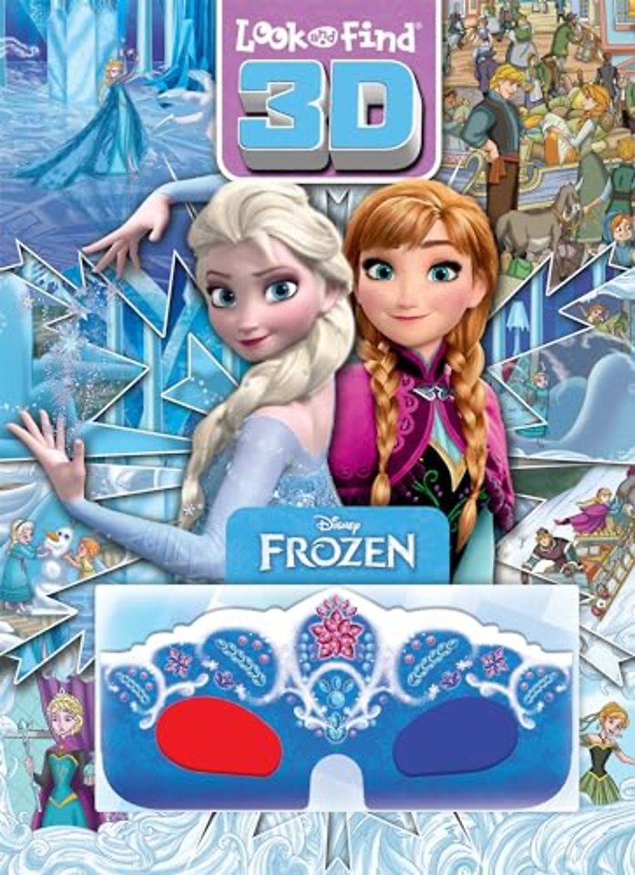 Disney Frozen Look And Find 3D