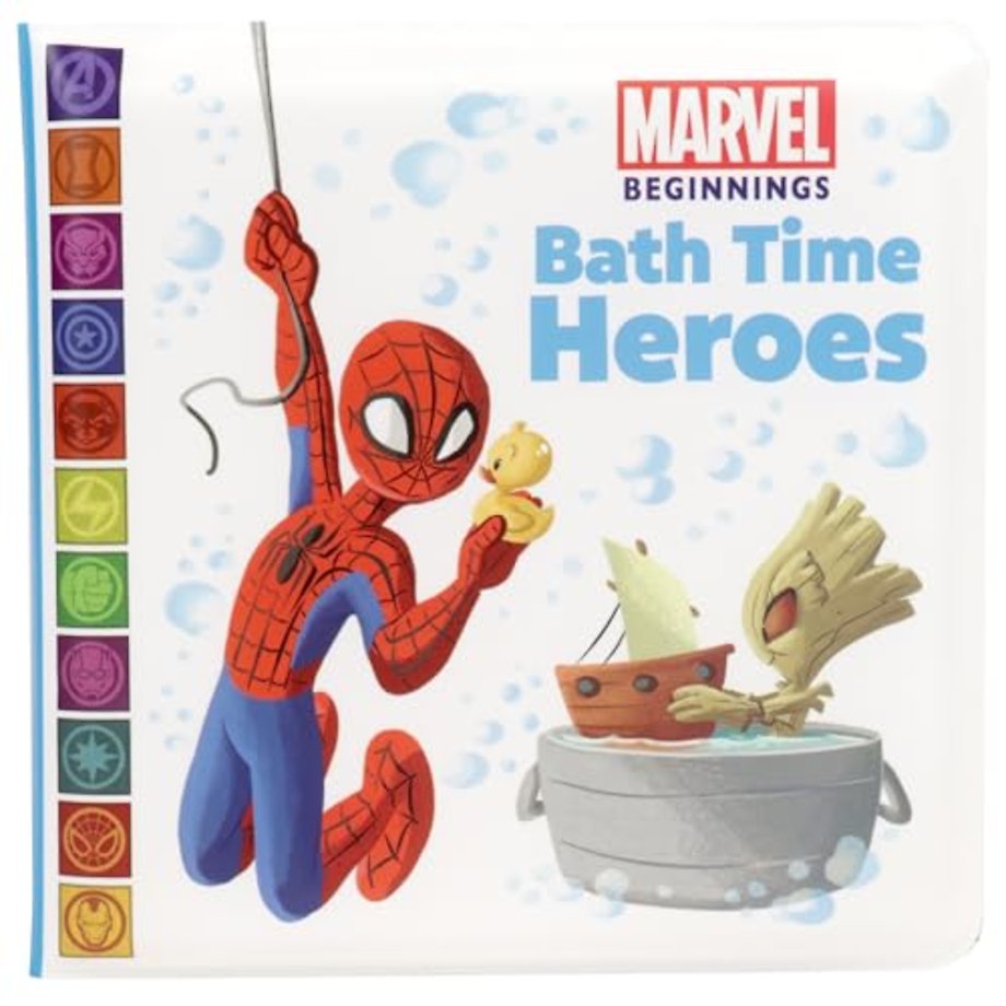 Marvel Beginnings: Bath Time Heroes Bath Book