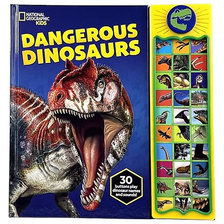 National Geographic Kids: Dangerous Dinosaurs Sound Book