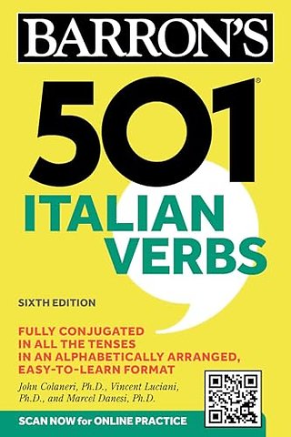 501 Italian Verbs, Sixth Edition